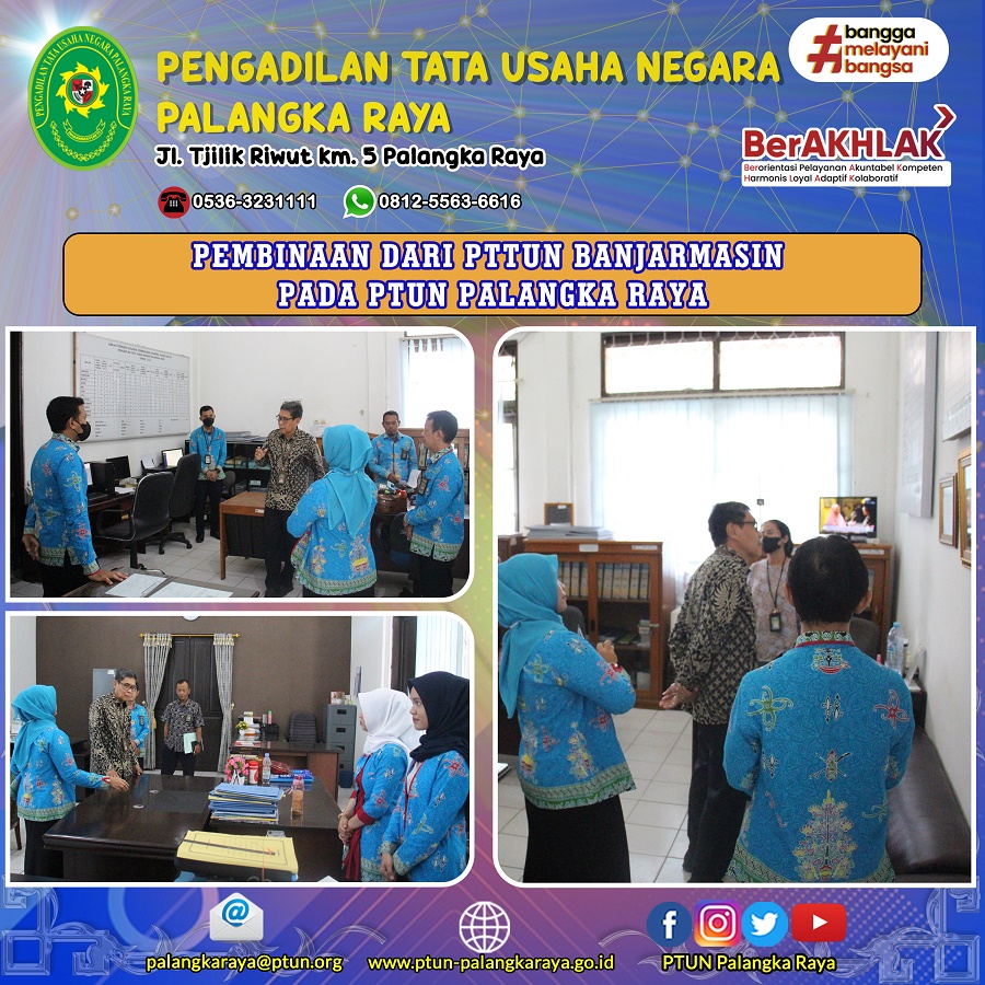 PEMBINAAN KETUA PTTUN BANJARMASIN