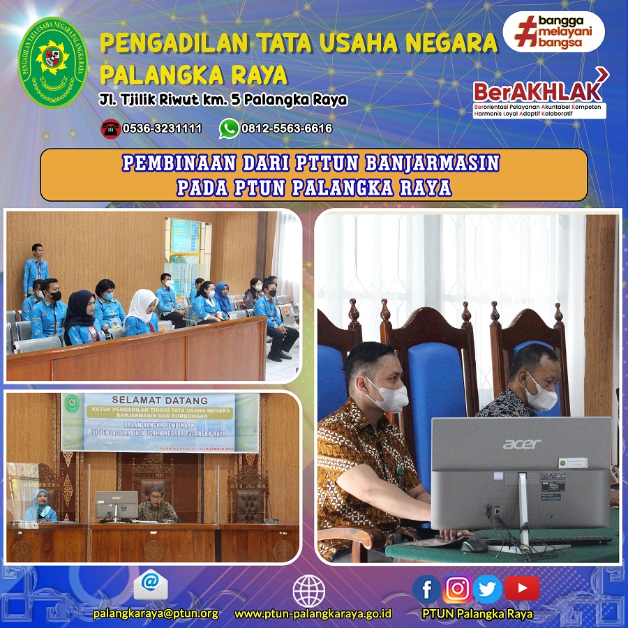 PEMBINAAN KETUA PTTUN BANJARMASIN