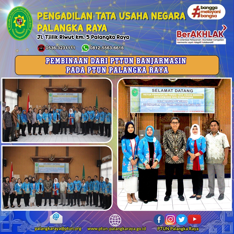 PEMBINAAN KETUA PTTUN BANJARMASIN