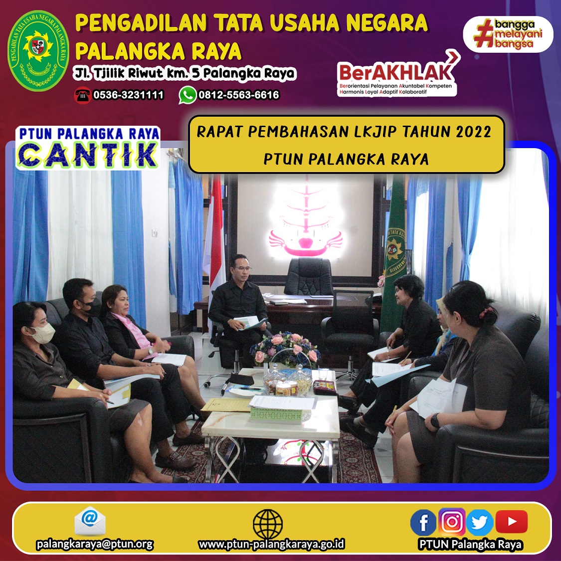 Rapat Pembahasan LKjIP Tahun 2022