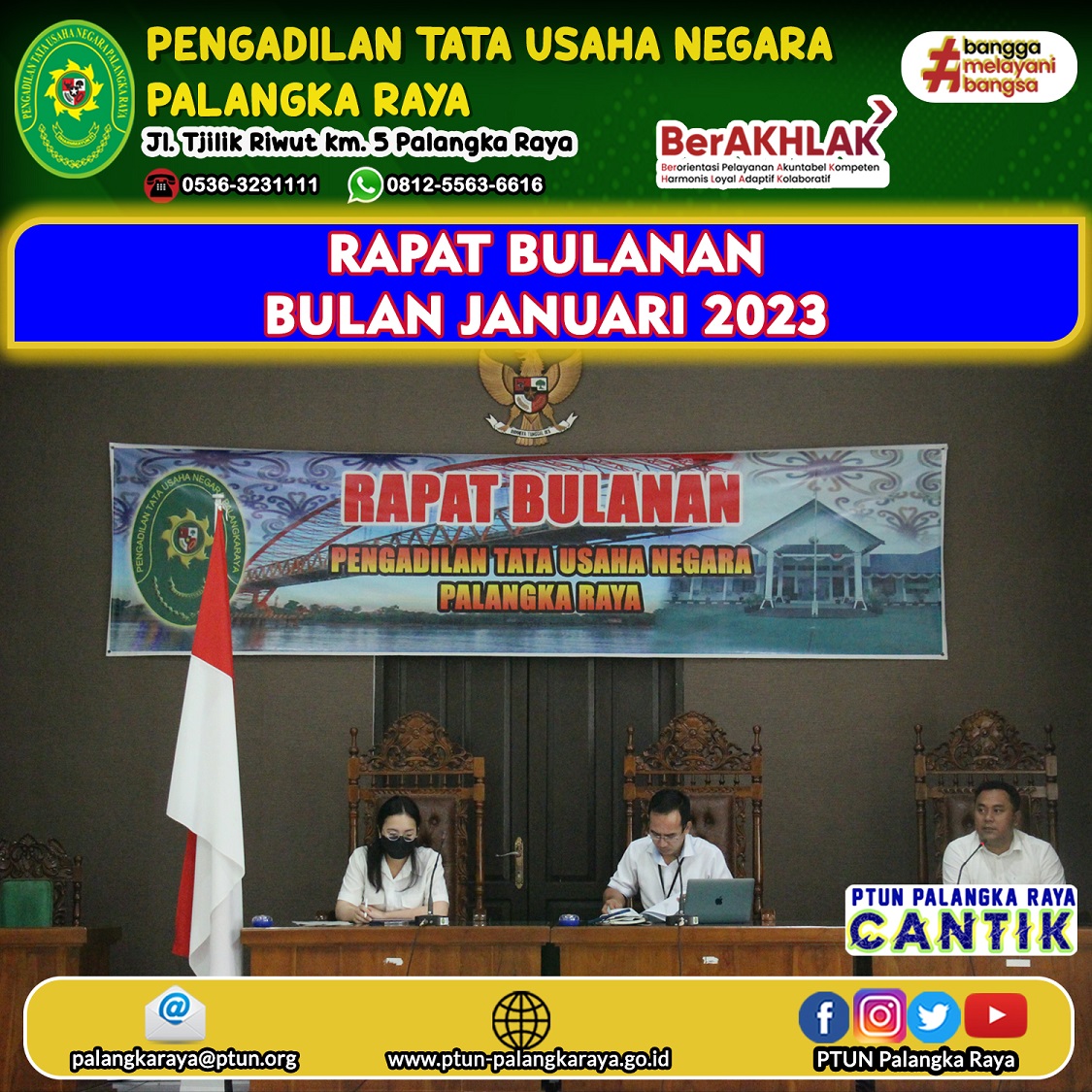 Rapat Bulanan Januari Tahun 2023