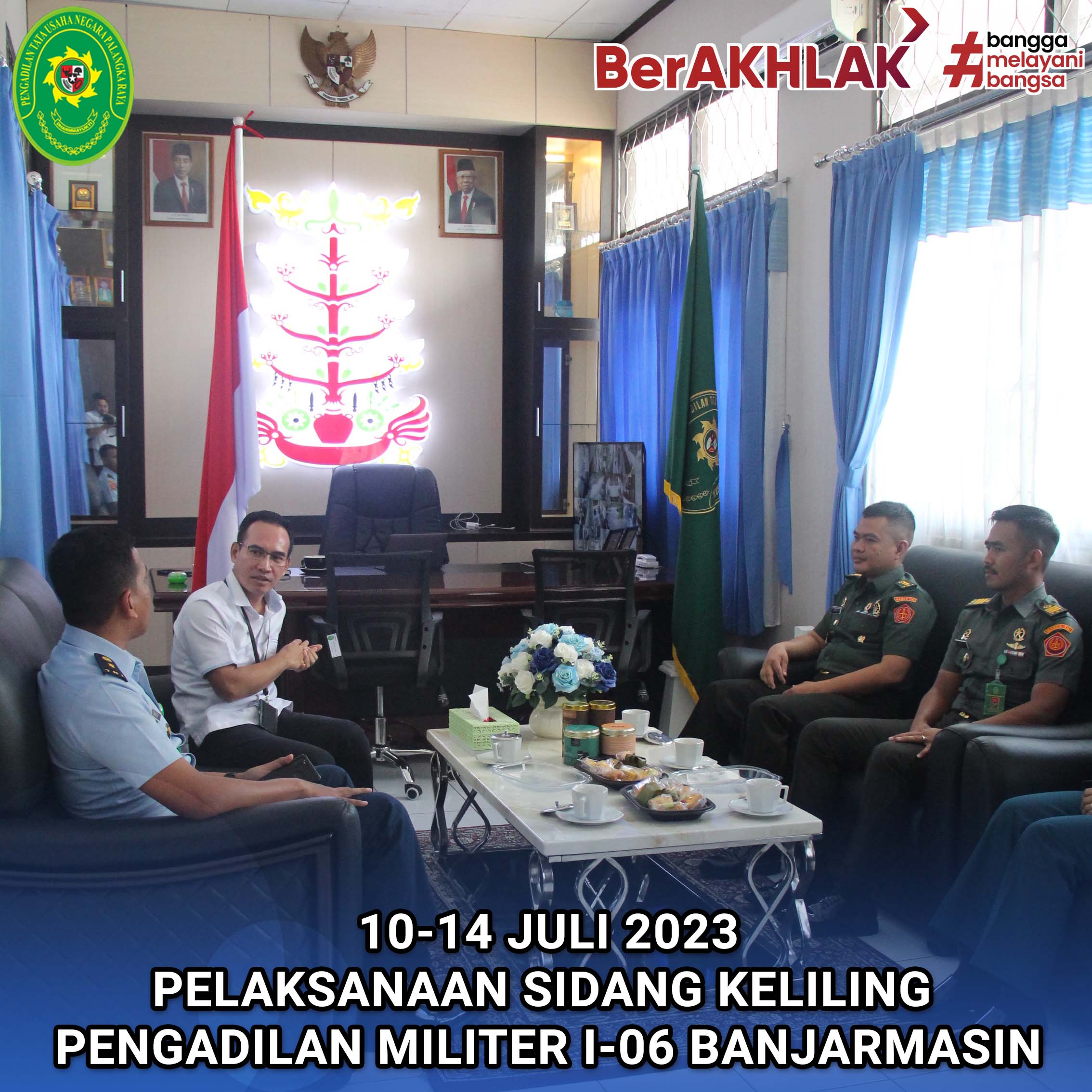 Sidang Pengadilan Militer I-06 Banjarmasin