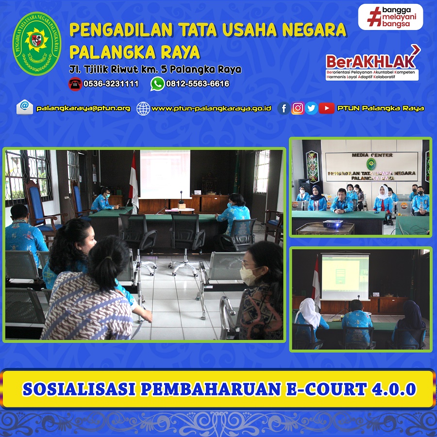 SOSIALISASI UPDATE ECOURT 4.0.0